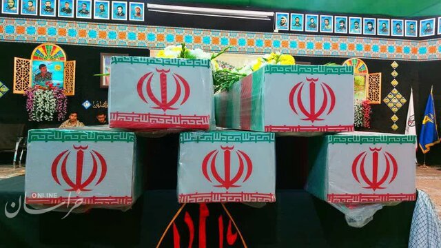 آیین وداع با پیکرهای مطهر ۱۰۰ شهید گمنام برگزار میشود