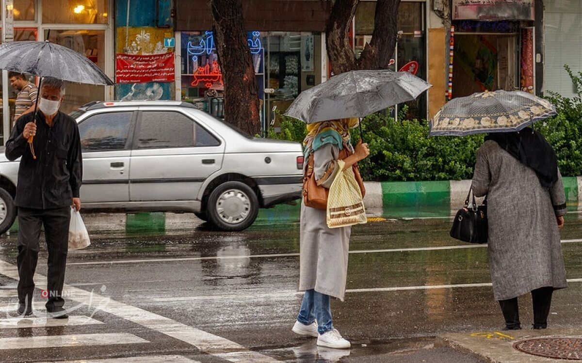 امروز و فردا؛ رگبار باران در مناطق شمالی کشور