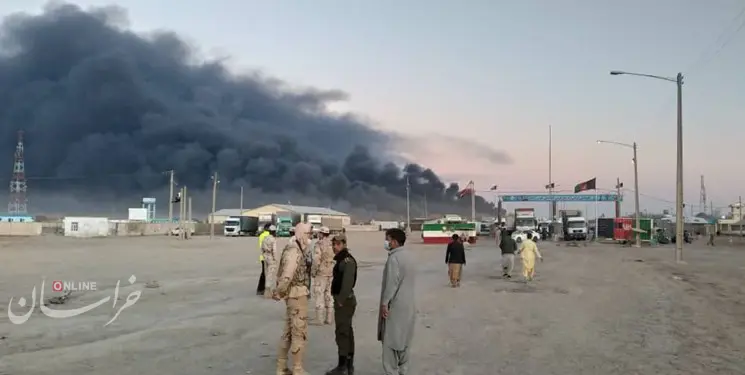 حریق در مرز دوغارون