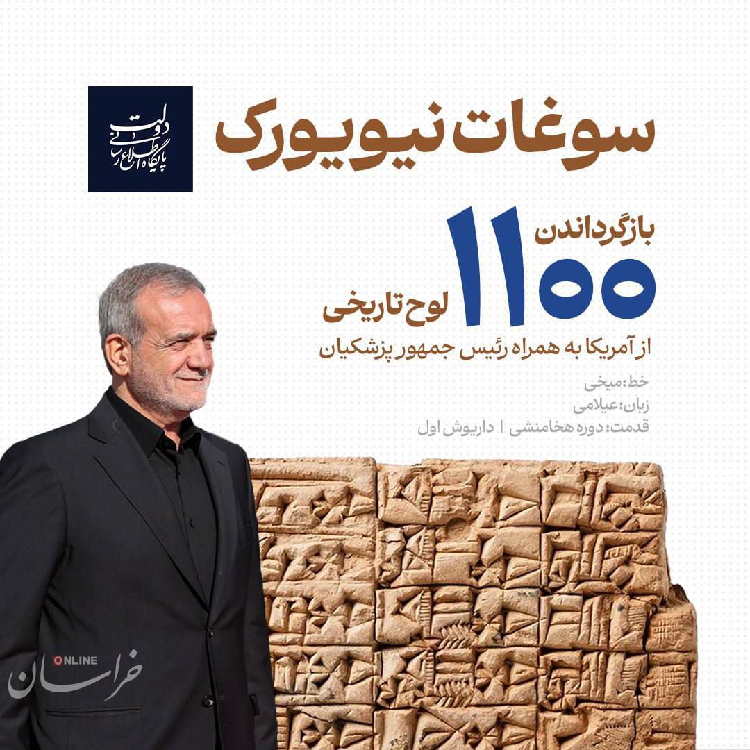 جزئیات سوغاتی تاریخی رئیسجمهور پزشکیان برای ایران