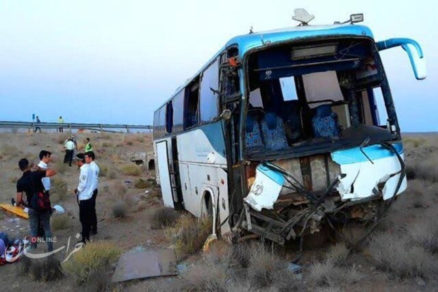 آخرین وضعیت مصدومان حادثه اتوبوس اتباع افغان