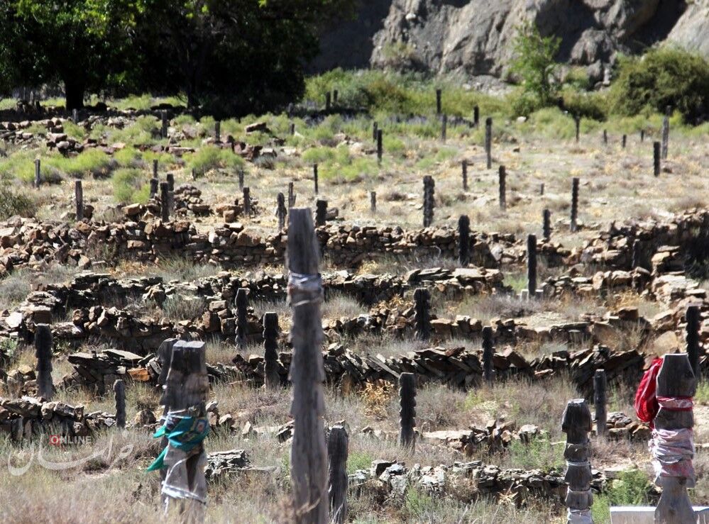 قبرستان «باغلق»؛ گورستانی عجیب در جرگلان خراسان شمالی