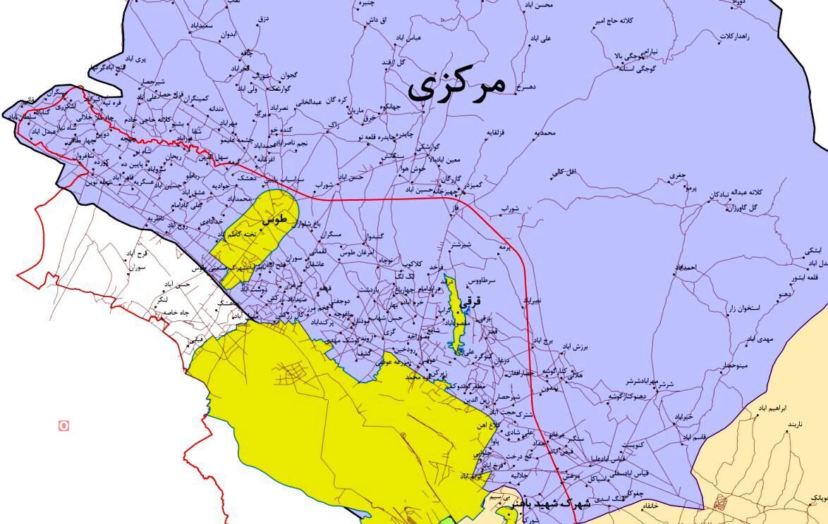 فرماندار: طرح تقسیم بخش مرکزی مشهد تکمیل و ارایه شد