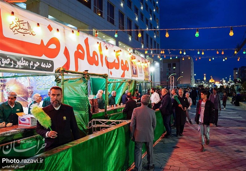 راهاندازی موکبهای آستان قدس رضوی در ۵ مسیر حریم رضوی
