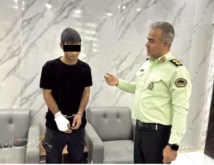 ماجرای زورگیری وحشتناک قمه کش نقابدار از زنان!